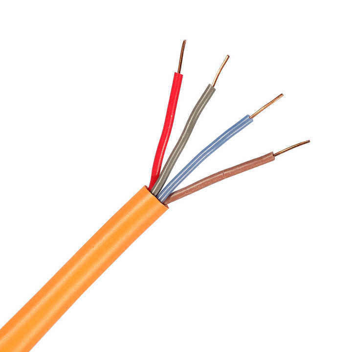 Op maat gemaakte aanvraag UL Listed Shielded 3 Core 2.5mm Brandmeldings Vlamvertragend Kabel