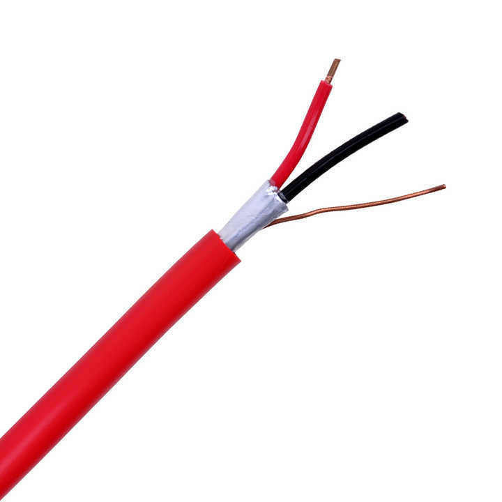 Op maat gemaakte aanvraag UL Listed Shielded 3 Core 2.5mm Brandmeldings Vlamvertragend Kabel