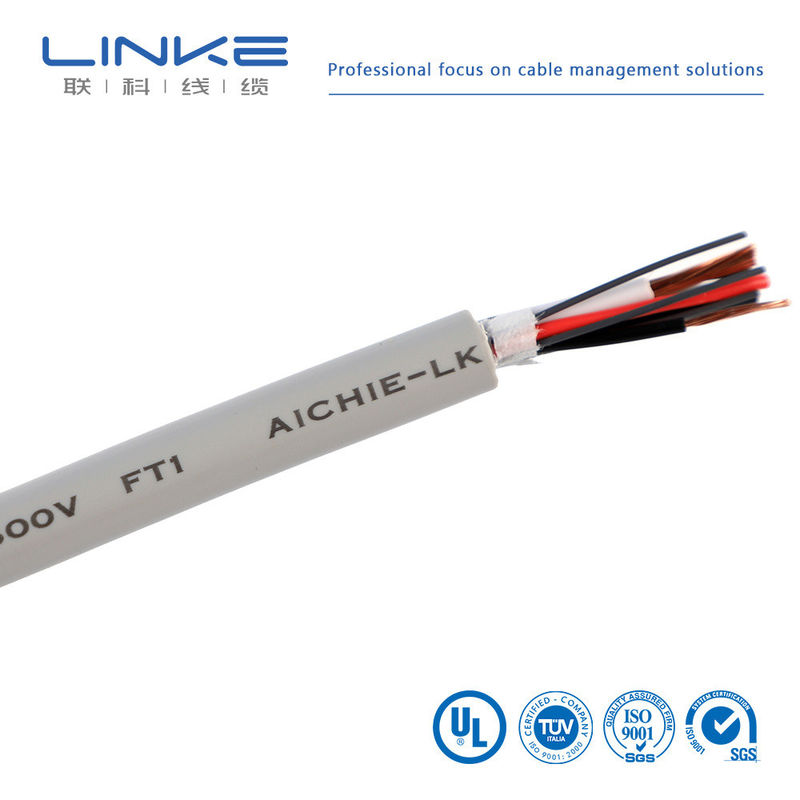 Tinned Copper Unshielded Stranded Alarm Cable met Lsf Isolation en Jacket Security System Cable