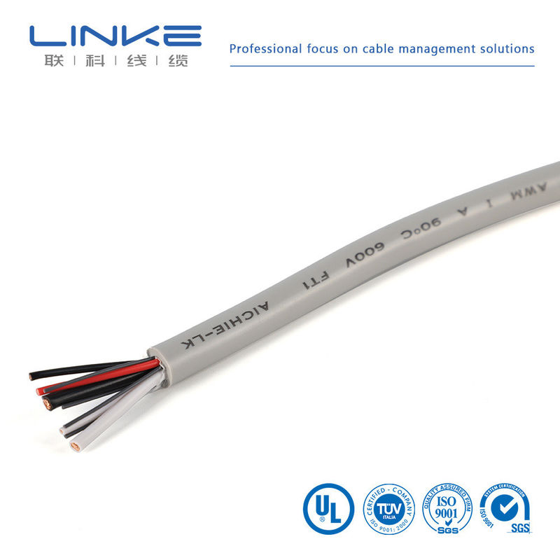 Tinned Copper Unshielded Stranded Alarm Cable met Lsf Isolation en Jacket Security System Cable