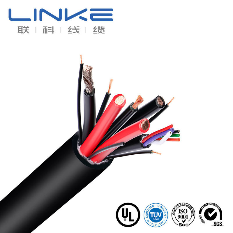 Hoge Flexibiliteit Waterbestendig Aanpasbare Multi-Core Vertind Koper Sleepketting Kabel