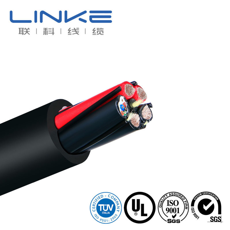 Hoge Flexibiliteit Waterbestendig Aanpasbare Multi-Core Vertind Koper Sleepketting Kabel