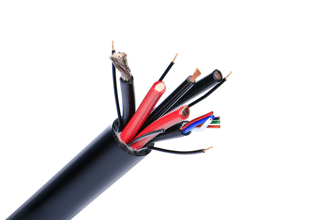 Hoge Flexibiliteit Waterbestendig Aanpasbare Multi-Core Vertind Koper Sleepketting Kabel