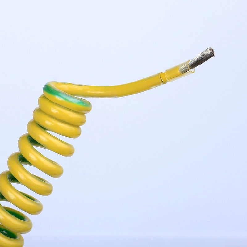 PUR Silicone laagspanningskabel spiraal gespeld CCC gecertificeerd voor robot