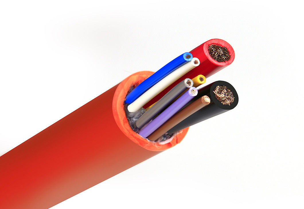 Robotkabel voor langeafstandssignaal met gedraaide draadgeleider en aanpasbare jas voor betrouwbare communicatie