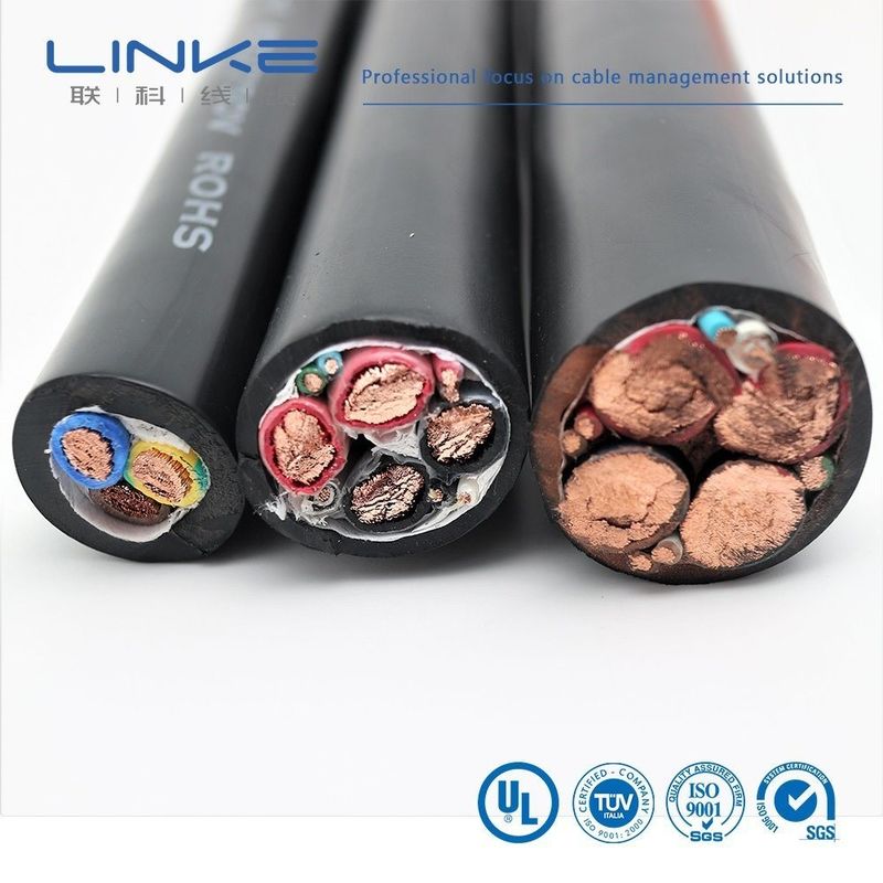 600V Rvv H05VV-F Multi Core Flexible Electrical Wire Cable for Industrial Automation