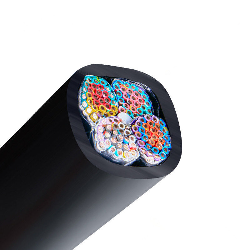 XLPE Jacket 3 Core 4 Core Automotive Cable Medium Voltage Koperen Leider