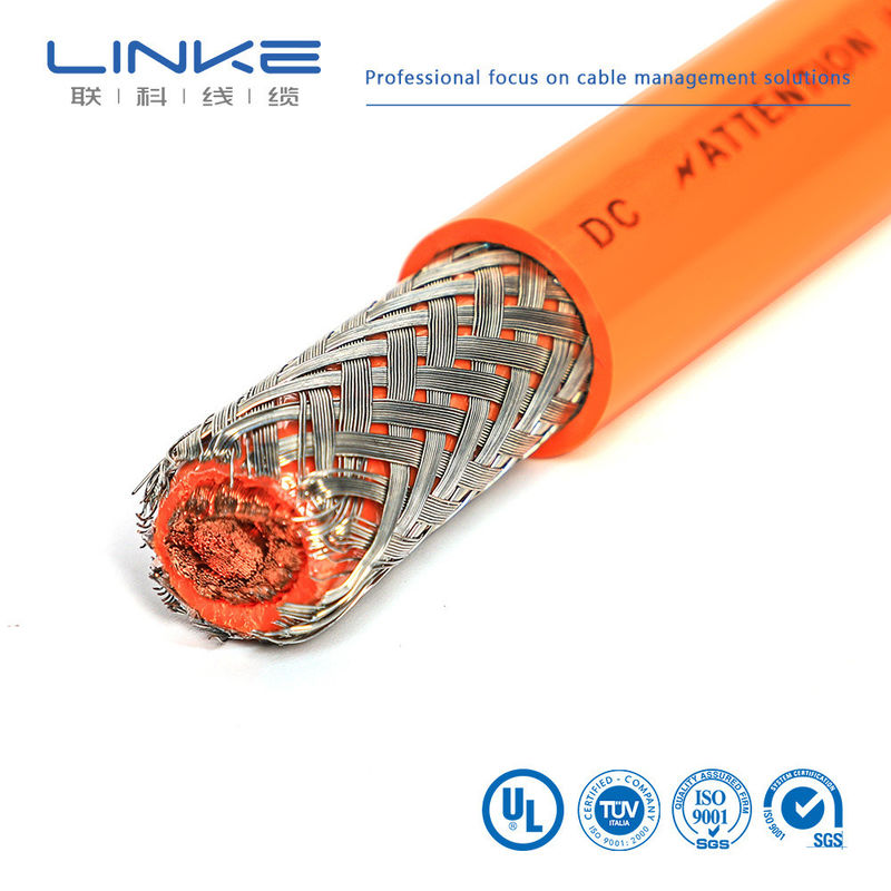 Hoogspannings-energieopslaglijn Geïsoleerde XLPE-kabel met PVC-slijmmateriaal EV-laadkabel