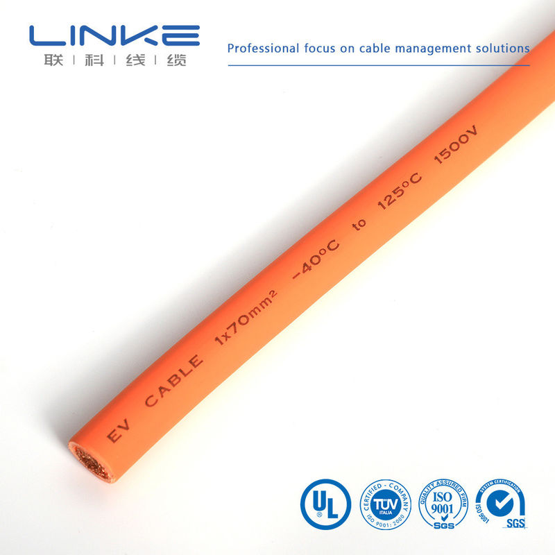 Hoogspannings-energieopslaglijn Geïsoleerde XLPE-kabel met PVC-slijmmateriaal EV-laadkabel