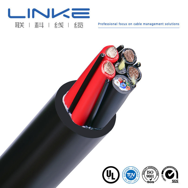 LSZH Flexible Industrial Control Cable met Bare Copper Conductor voor onderwaterrobottoepassingen