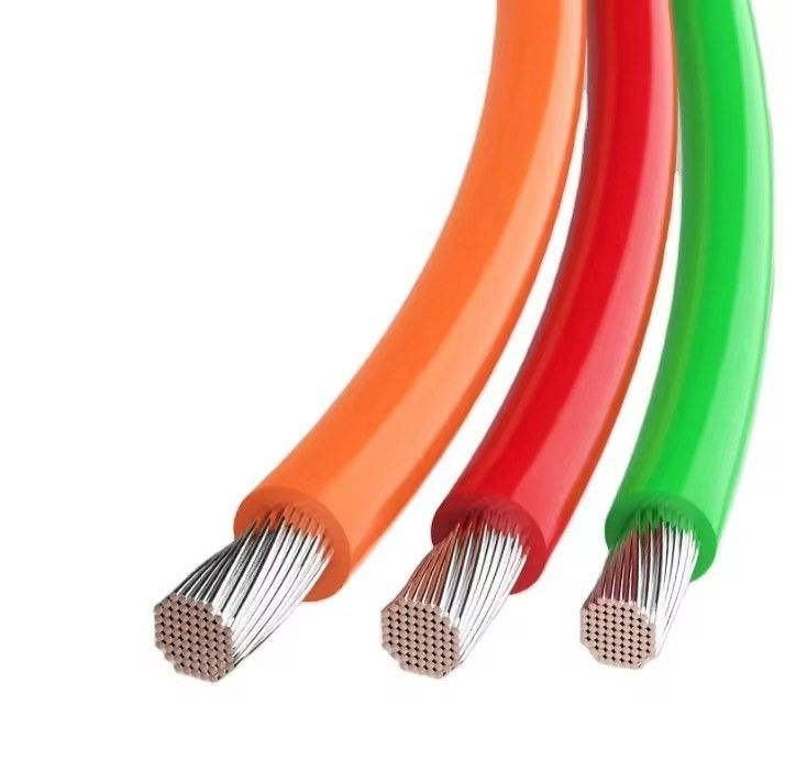 Silicone Rubber Insulated High Voltage Battery Soft Wire Energy Storage Cable UL3644