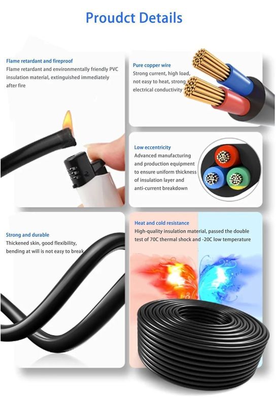 OEM Multi-Cores Spring Cable voor laag- en middenspanningskabel