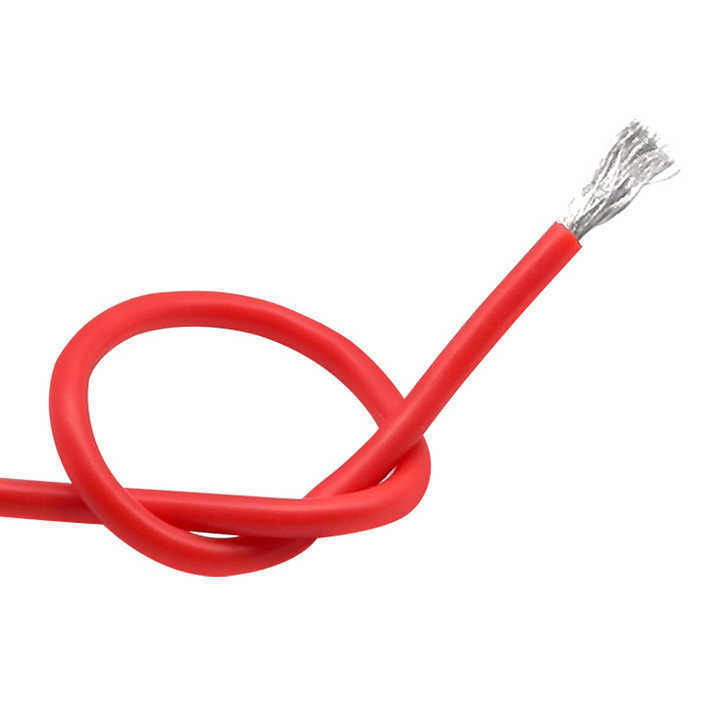 Overhead 18AWG Hoogtemperatuur Flexible Soft Silicone Electric Wire Vlamvertrager Nieuwe energie lithiumbatterie gebruik