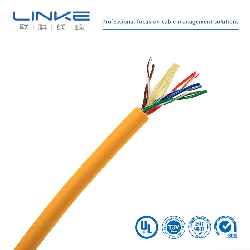 CAT5e UTP LAN-kabel CCA 1000 ft Geel Optioneel vulmiddel Amerikaanse munt Amerikaanse vaste waarde Geel
