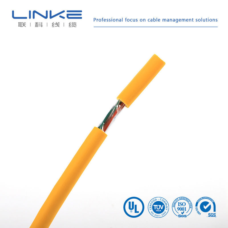 CAT5e UTP LAN-kabel CCA 1000 ft Geel Optioneel vulmiddel Amerikaanse munt Amerikaanse vaste waarde Geel