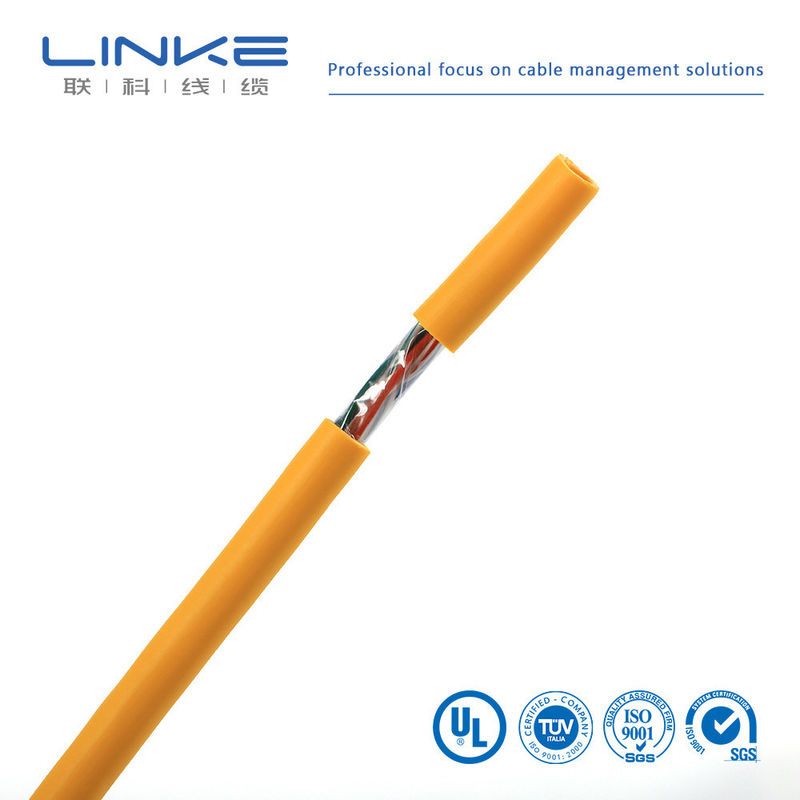 CAT5e UTP LAN-kabel CCA 1000 ft Geel Optioneel vulmiddel Amerikaanse munt Amerikaanse vaste waarde Geel