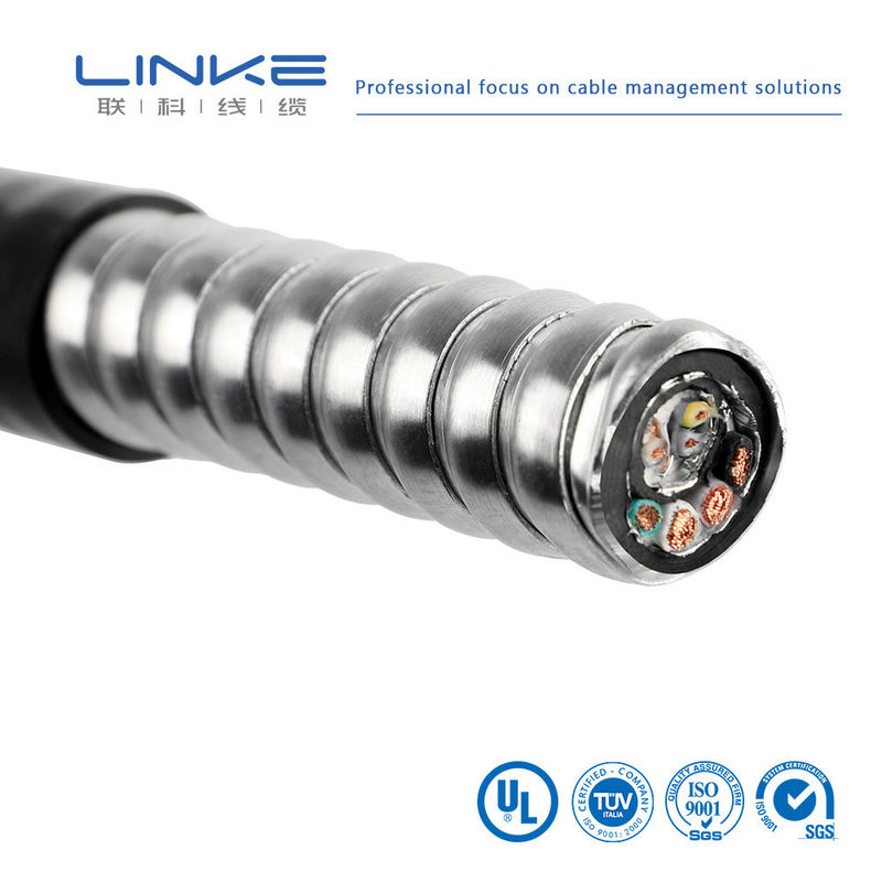 XLPE/PVC/AIA/PVC meergeleider gewapende besturingskabel Gewapende kabel 600V met XLPE geïsoleerde lage spanning
