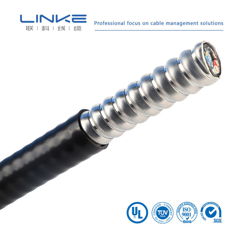 Ondergrondse elektrische PVC-geïsoleerde gepantserde kabel met middenspanning
