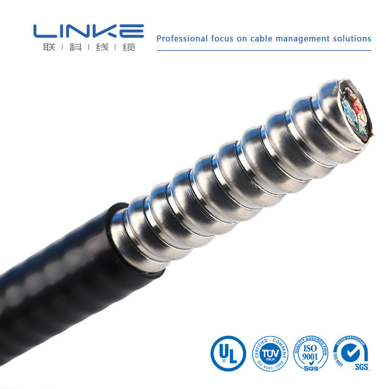 Ondergrondse elektrische PVC-geïsoleerde gepantserde kabel met middenspanning