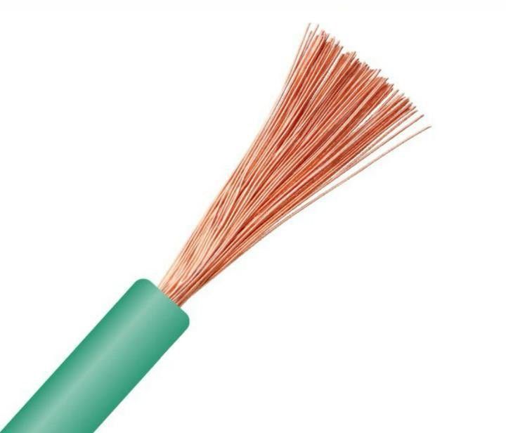 Flexibel PVC-isolatie-overhoofd RV-kabel met één kern voor bedieningskast