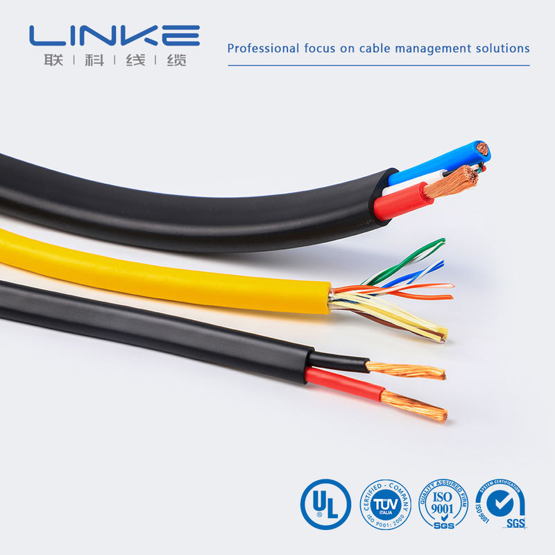 Soft Copper Wire PVC Geïsoleerde industriële bedieningskabel 60227 IEC 52 53rvv Multi-core bedieningskabel