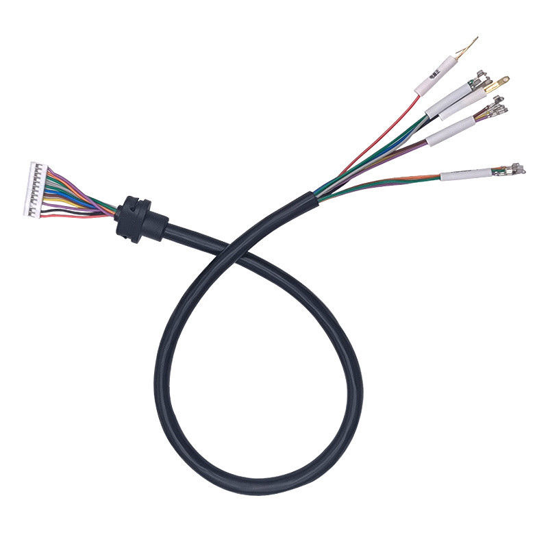 Op maat gemaakte hoge spanning multi leads medische kabel gespeld draad harnas assemblage