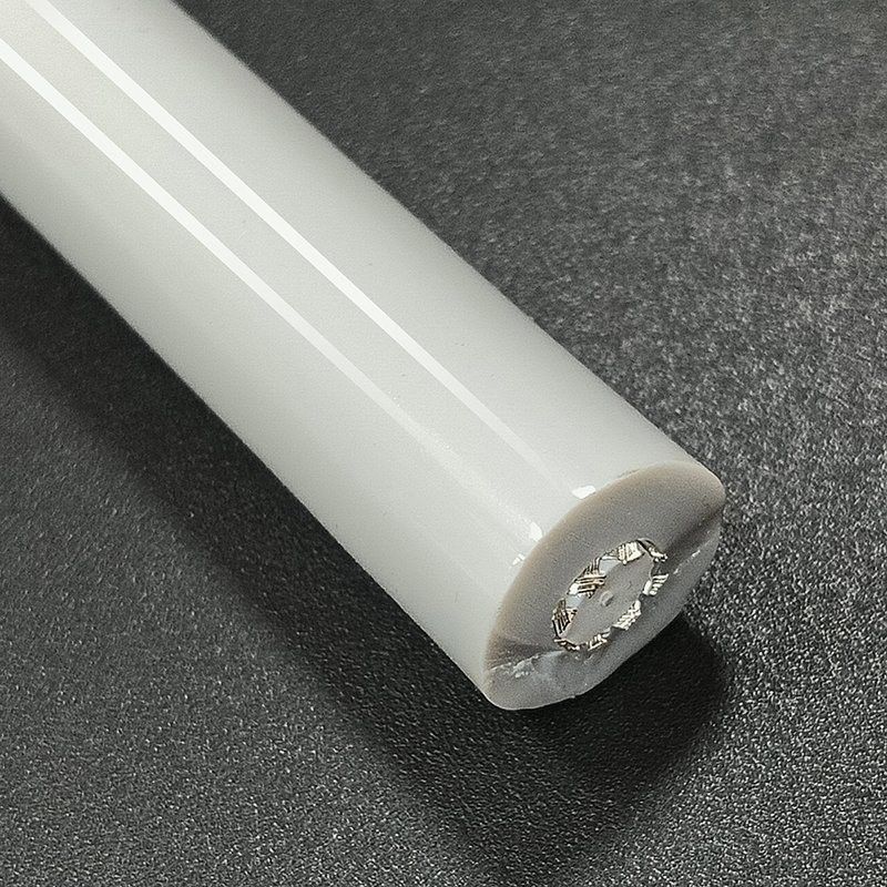 1.0mm Glasvezel kabel Zilveren bekleed scherm Spanning Medische kabel op maat voor medische