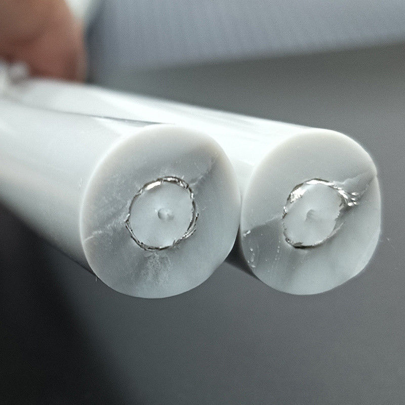 Spanningsmedische kabel met geïsoleerde glasvezel kabel kern en siliconen rubber jas drijvende lijn
