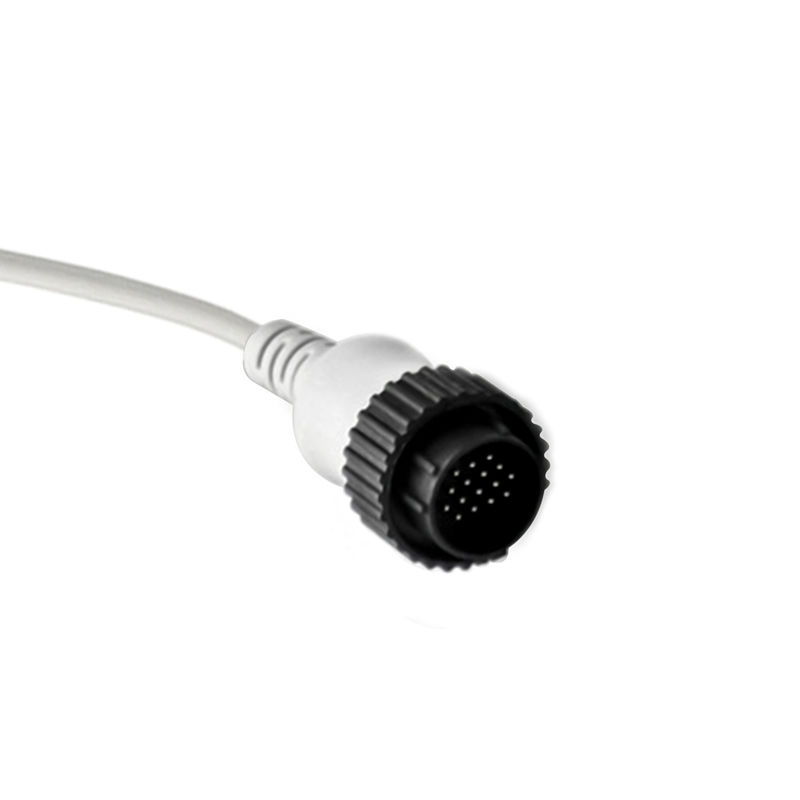 10 Leads EKG EEG EKG kabel voor Schille Bionet patiëntmonitoren TPE geïsoleerde looddraden