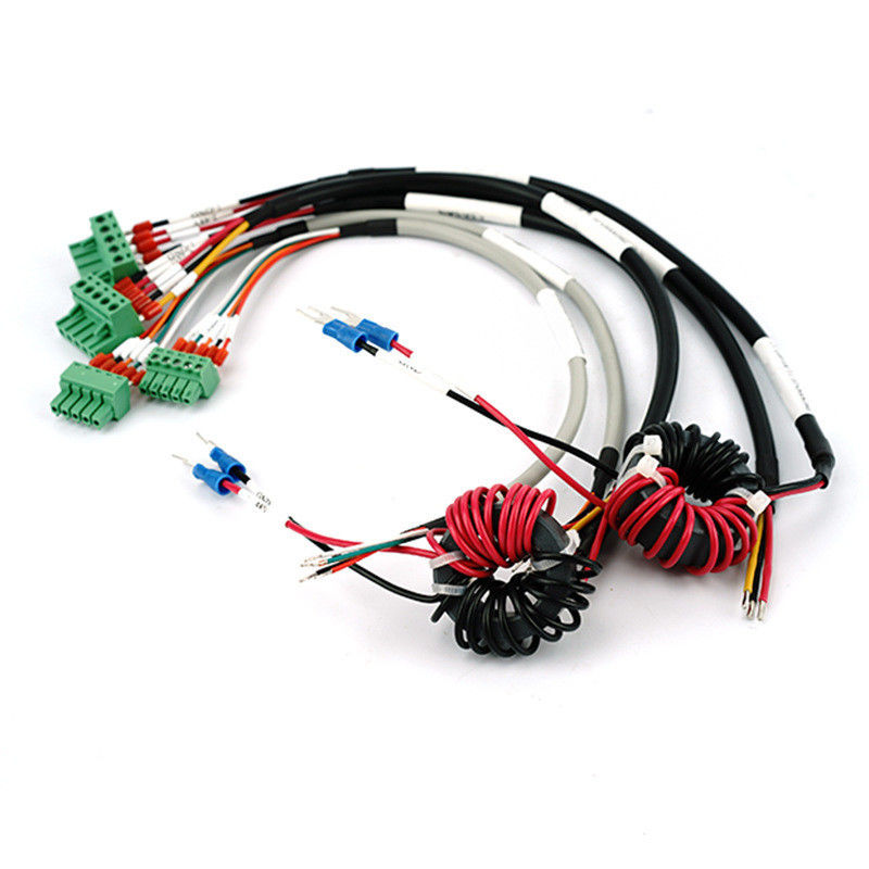 Ronde medische kabel draad harnas voor laag-middelige spanning elektronische apparatuur OEM diagnostische medische apparatuur harnas wi