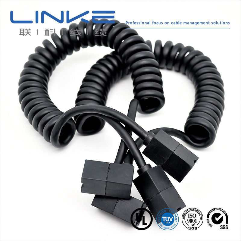Ronde parallelle plat gescoorde medische kabel op maat voor hoge spanning bedrading harness medische apparatuur aansluitkabel