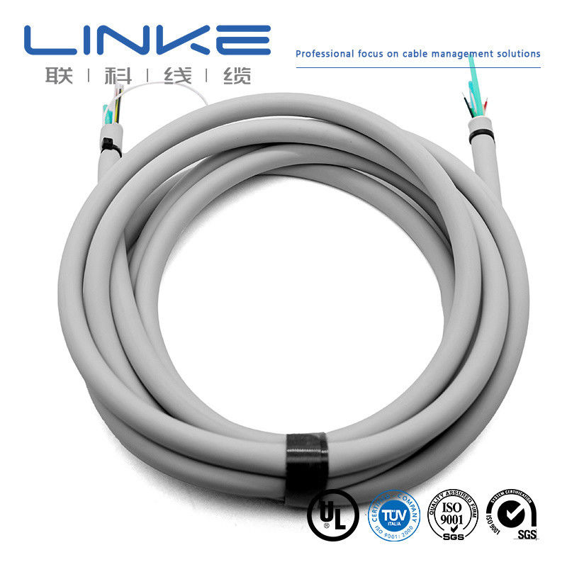 Automobiele GPS medische bedrading harnas met koper kern en siliconen jas medische connector kabel