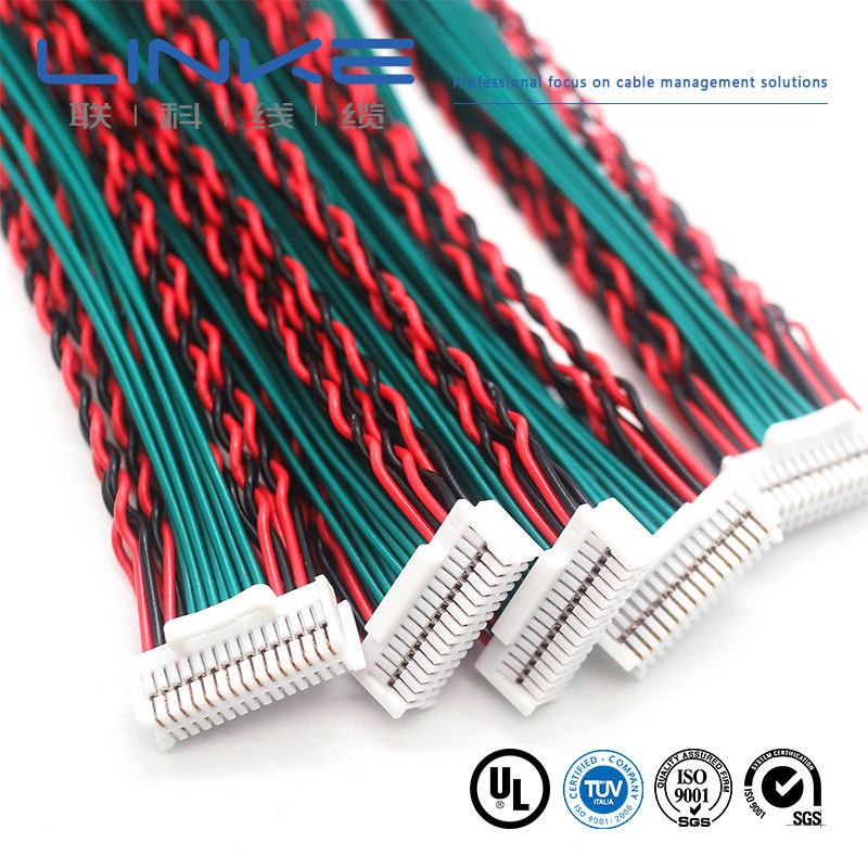 Automobiele GPS medische bedrading harnas met koper kern en siliconen jas medische connector kabel