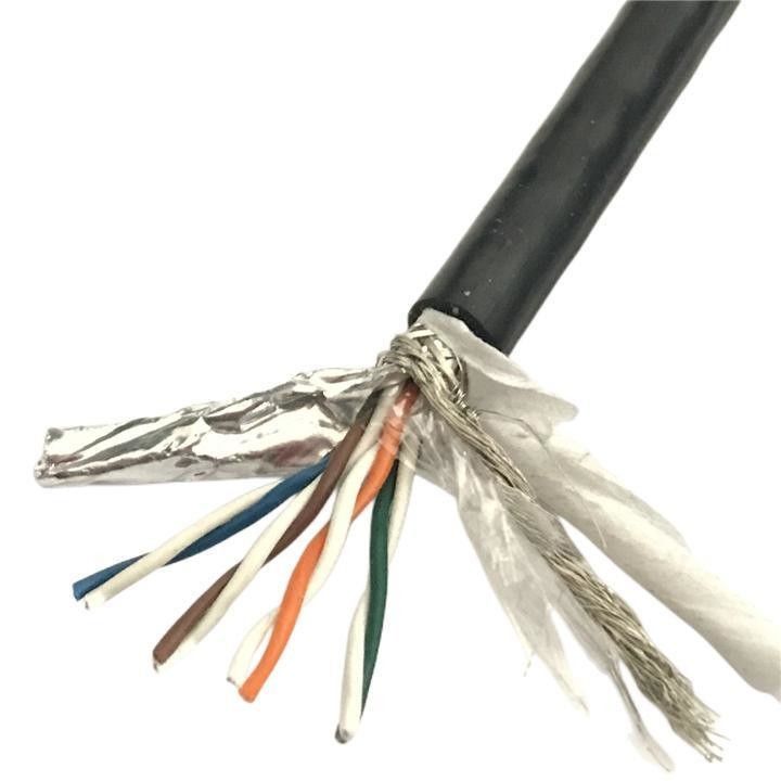 Op maat gemaakte hoogflexible composietkabel Cat 5 koperen netkabel voor elektriciteitscentrales