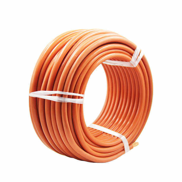 Geconfectioneerd koper enkelkern XLPE Isolatie Automotive Car EV Charging Cable Flexible Stranded Construction Low Smoke Zero Halogen