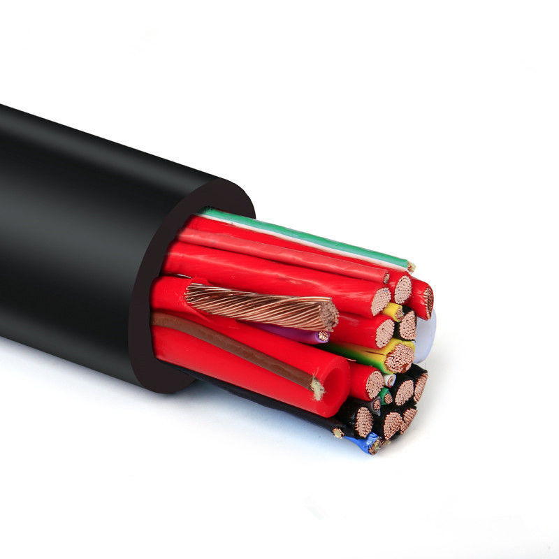 Enkele kern afgeschermde elektrische autodraad kabel 6AWG 14AWG Energy Hoogspanningsdraad Siliconen rubberen jas