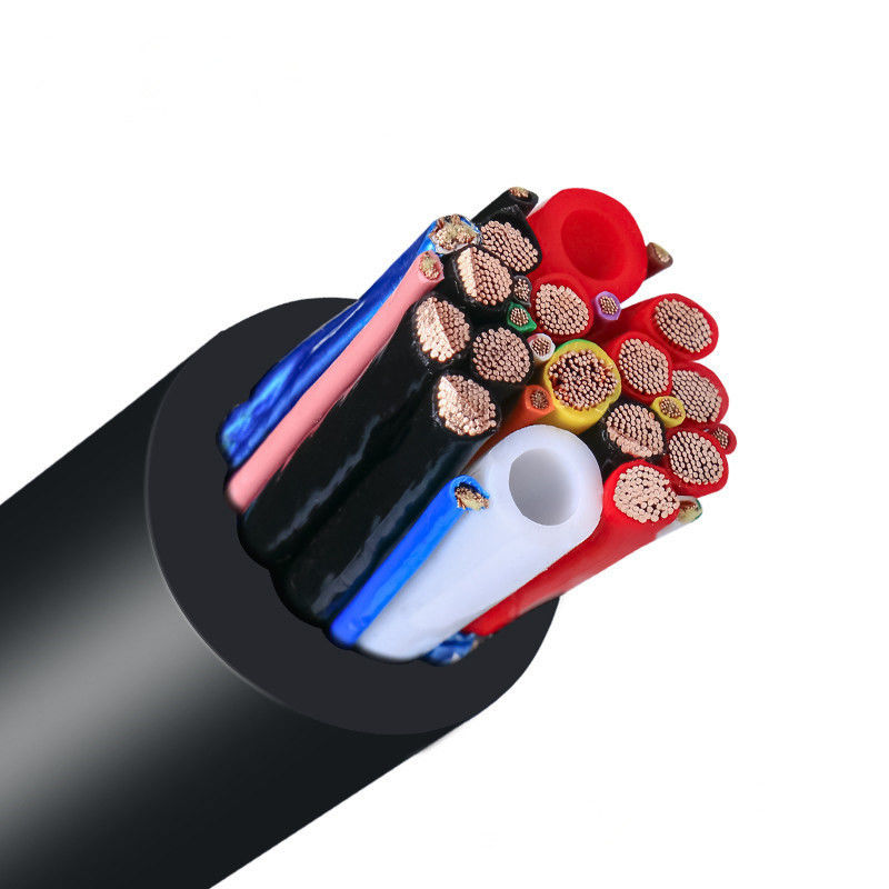 Enkele kern afgeschermde elektrische autodraad kabel 6AWG 14AWG Energy Hoogspanningsdraad Siliconen rubberen jas
