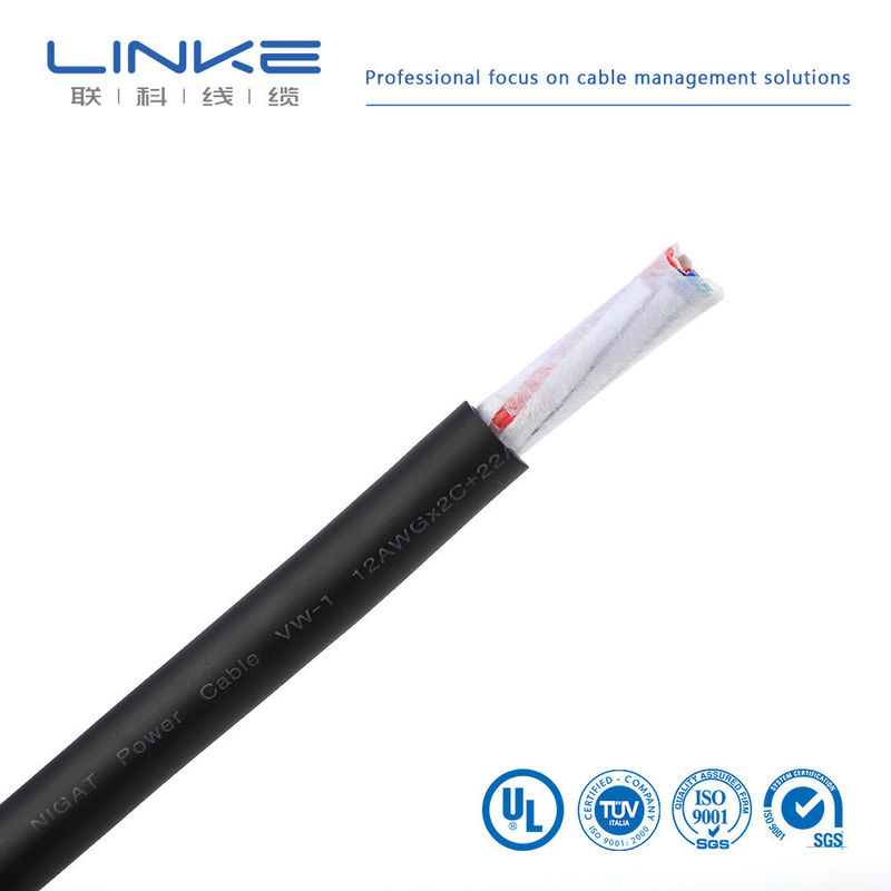 Hoogspannings dubbel afgeschermde vertinde koperen autokabel voor laag- en middenspanningsapplicaties