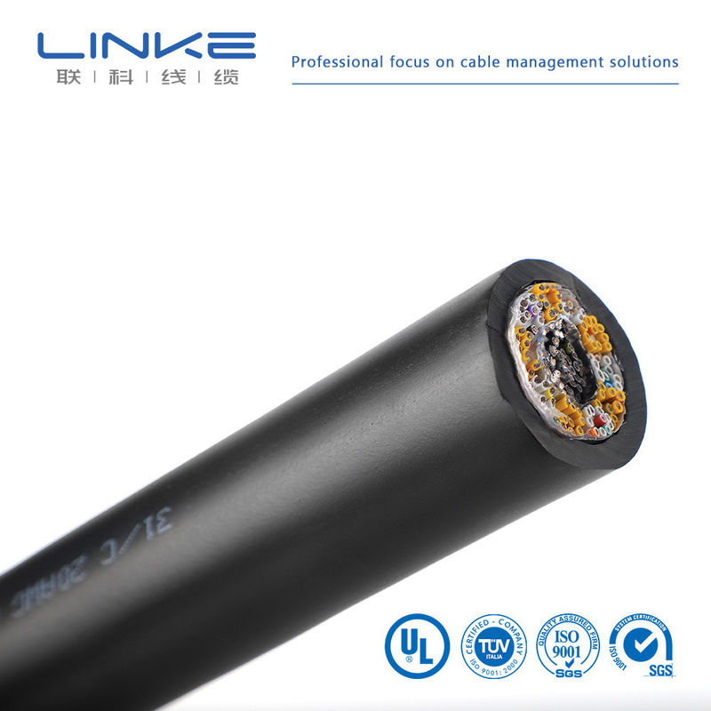 Elektrisch PVC XLPE Silicone Geïsoleerde Draad Stroomkabel UL 2464 Multi Core Aanpasbaar