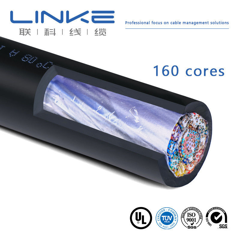 Industriële PVC-geïsoleerde multicore flexibele besturingskabel met een blikkoperdraadkern