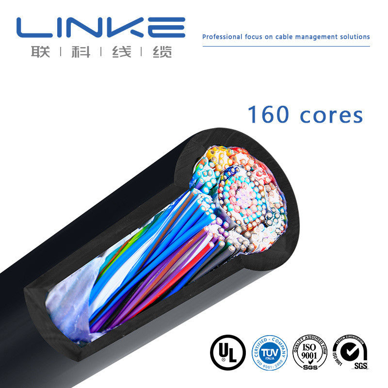 Industriële PVC-geïsoleerde multicore flexibele besturingskabel met een blikkoperdraadkern