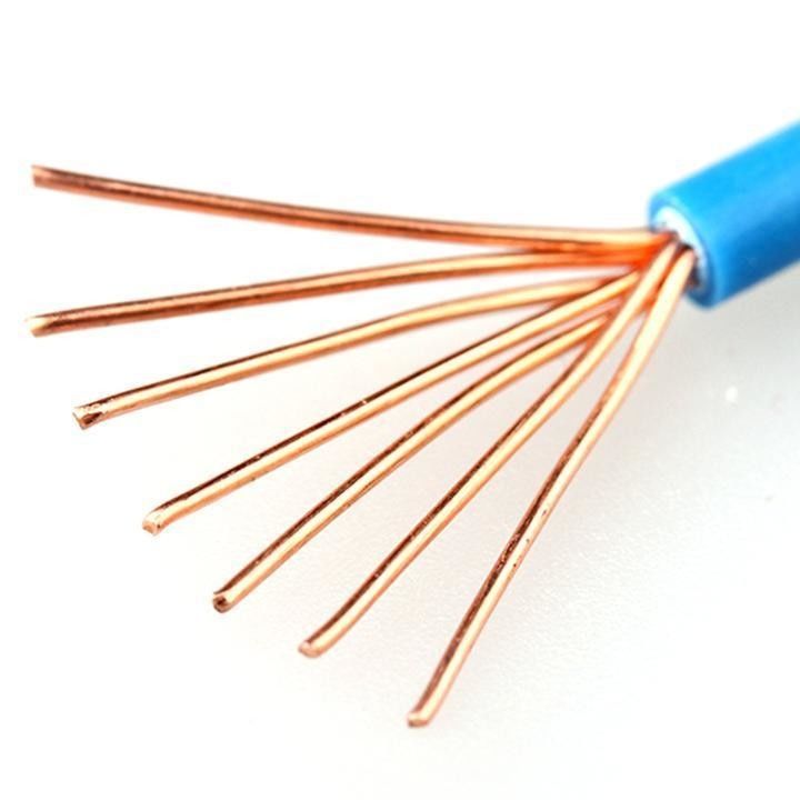 Flexible elektrische kabels 450/750V, enkel of meerkern met zuivere koperen geleider