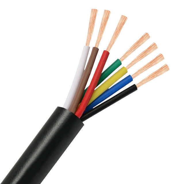 Geconfectioneerd koper flexibel buigvaste draad Towline Control Electrical Cable 2 3 Core 0.1-450mm2 Specificaties en Duurzaam