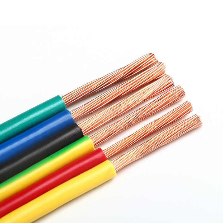 Brandbestendige elektrische draad met 1,5 mm, 2,5 mm blik kopergeleider en PVC-isolatie