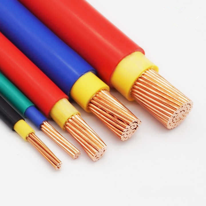 Aanvankelijke betaling Vaste blikkoperkerndraad voor het huis Elektrische kabels Vlamvertragende kabel