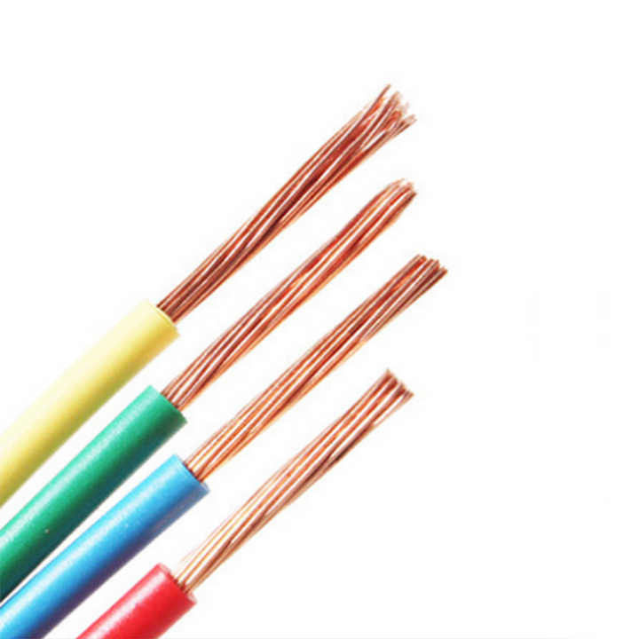 LK-604 Direct Supply 2,5 mm Single Core Tined Copper Electrical Wire 300V Nominale PVC Geïsoleerde Koperkabel