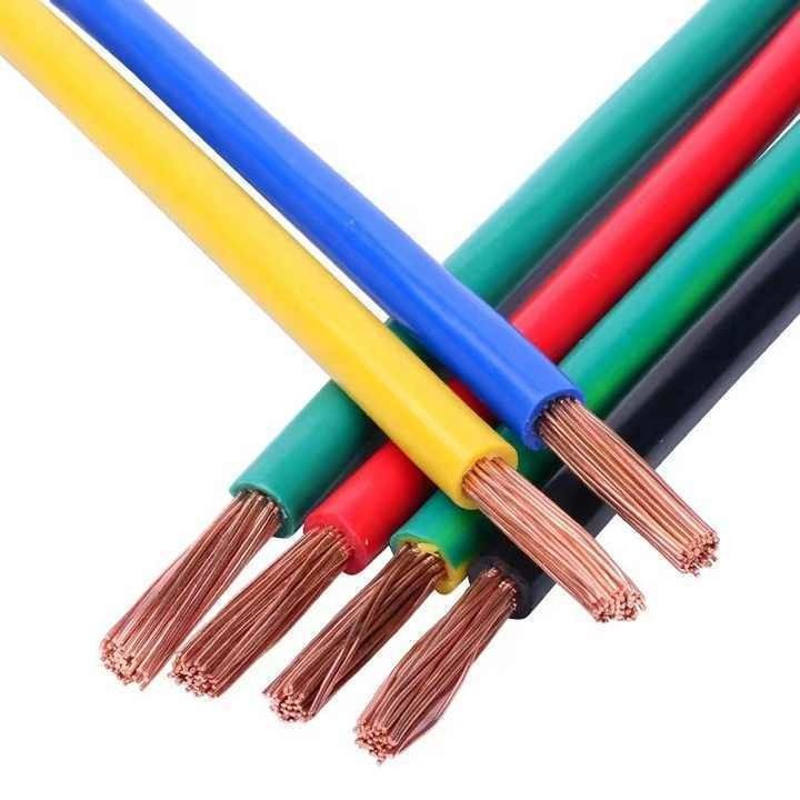 Elektronisch Kabel Koperdraad Bvr 0,5-16 mm2 Huis Bedrading Elektrisch Kabel PVC Draad