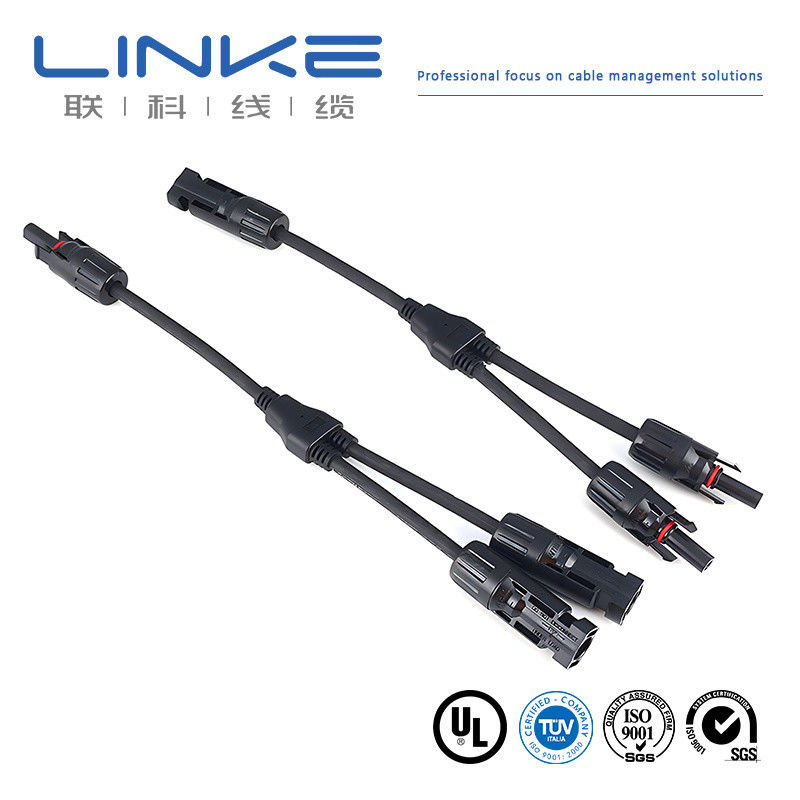Laag- en middenspanning 10AWG PVC Jacket Solar Cable voor auto fotovoltaïsche energieopslag