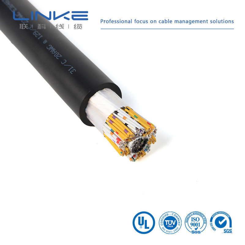 UL-communicatieapparatuurbesturingskabel met flexibele koperen kern en PVC-isolatie