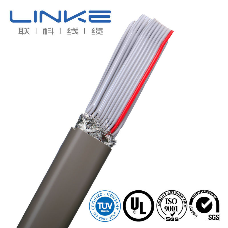 0.76 mm Gemiddelde dikte Flexible rubber flat power wire kabel voor machine bedrading